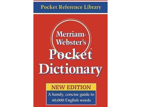 Livro Merriam Webster's Pocket Dictionary de Merriam-Webster Inc (Inglês)