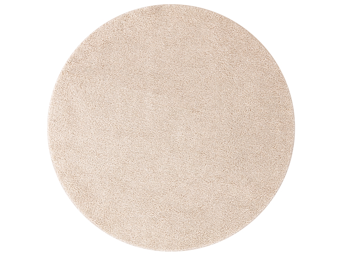 Conjunto 1 Tapete Vidaxl Creme Polipropileno (160 X 160 Cm)