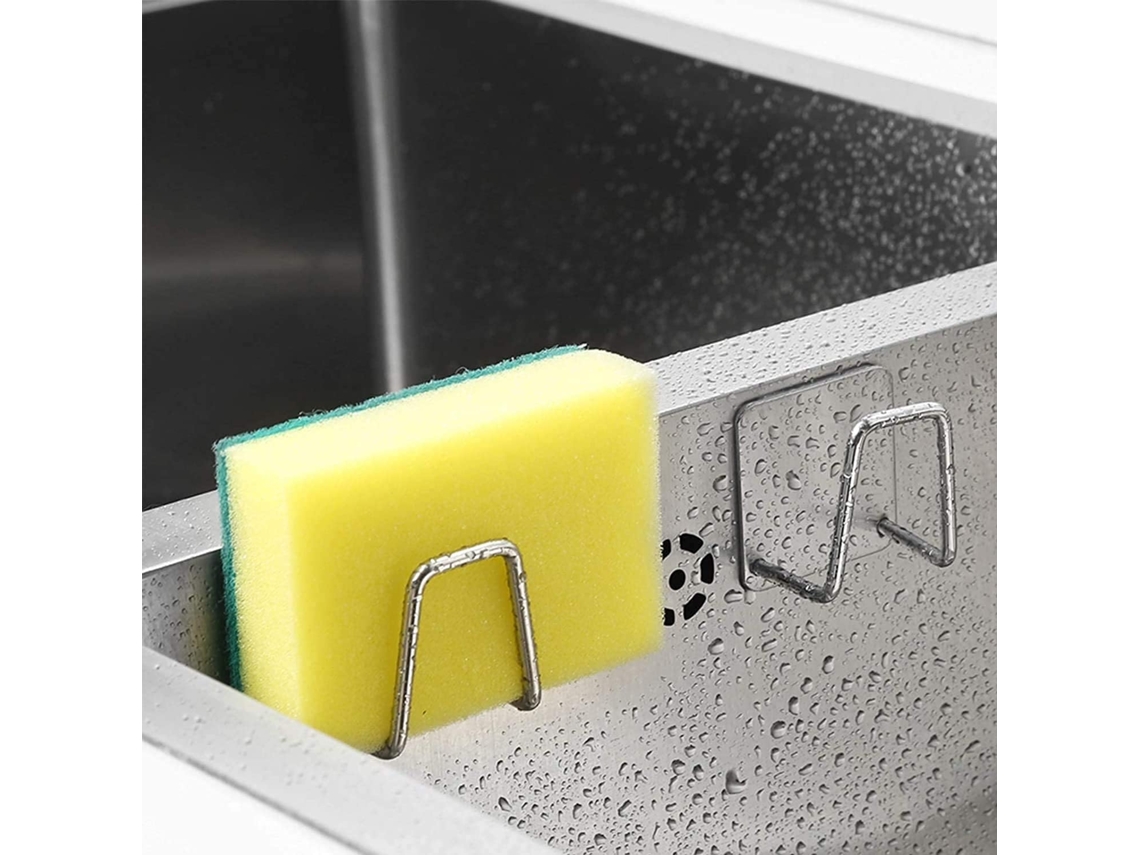 Portaesponjas Para Fregadero-acero Inoxidable 304-2 Uds.