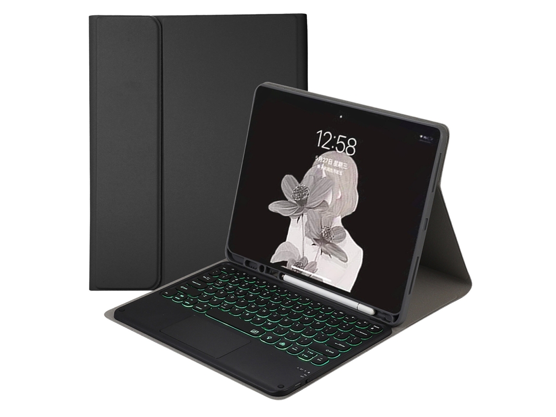 Lurelia Capa Com Teclado Bluetooth Para Samsung Tab S9fe 10.9