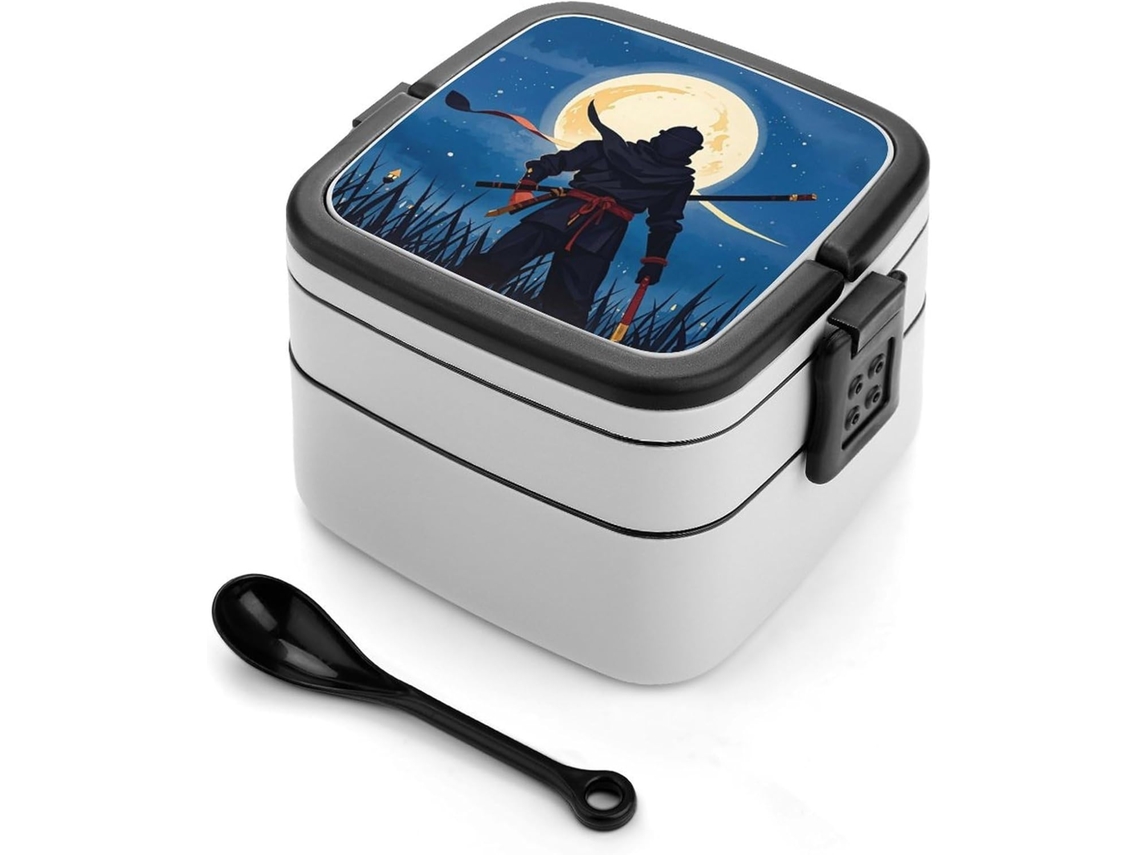 Moonlight Marmita Bento Empilhável Para Adultos, À Prova De Vazamentos, Com Fecho Hermético, Inclui Colher, Ideal Para