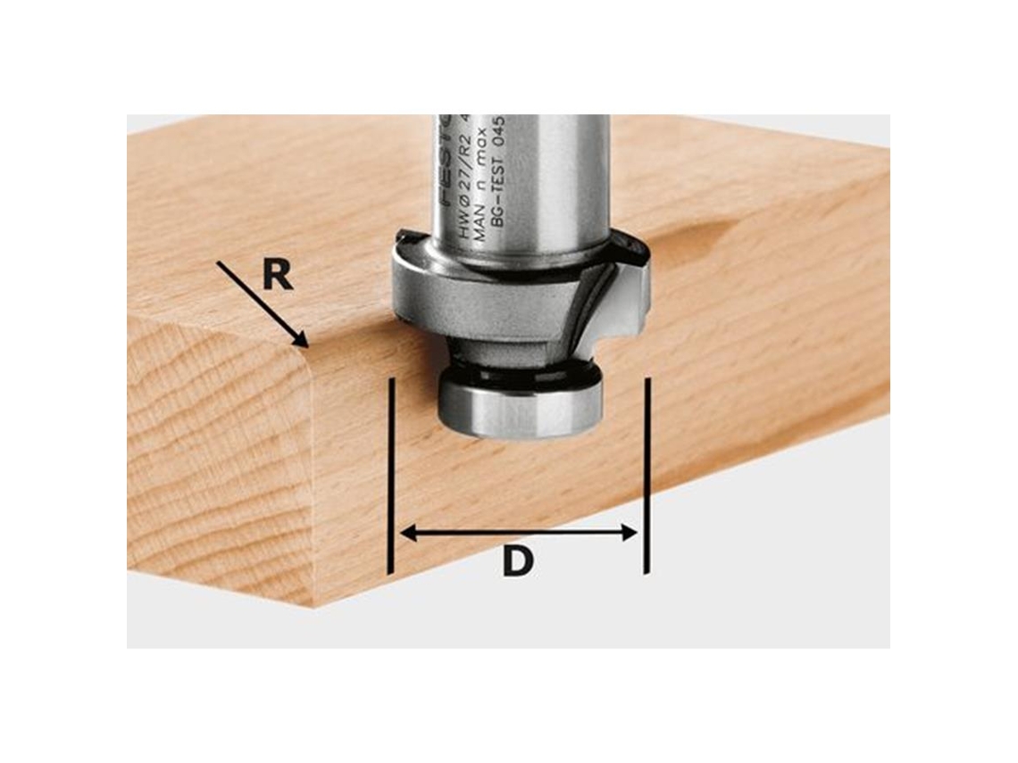 Fresa De Arredondar Hw R6-Ofk 500 FESTOOL