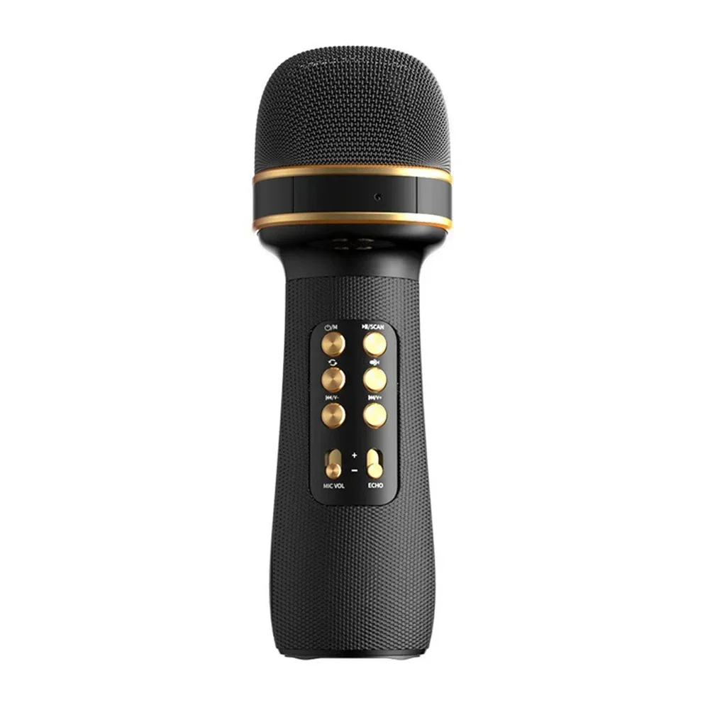 Microfone de Mão Sem Fio MDUG compatível com Bluetooth para cantar e tocar música
