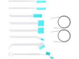 Manutenção Conjunto De 10 Escovas Com Tamanhos Adequados Para Limpeza Eficaz Em Espaços Apertados