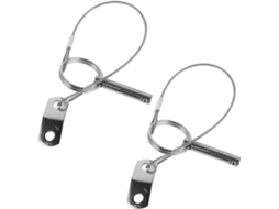2 Pinos De Liberação Rápida, Aço