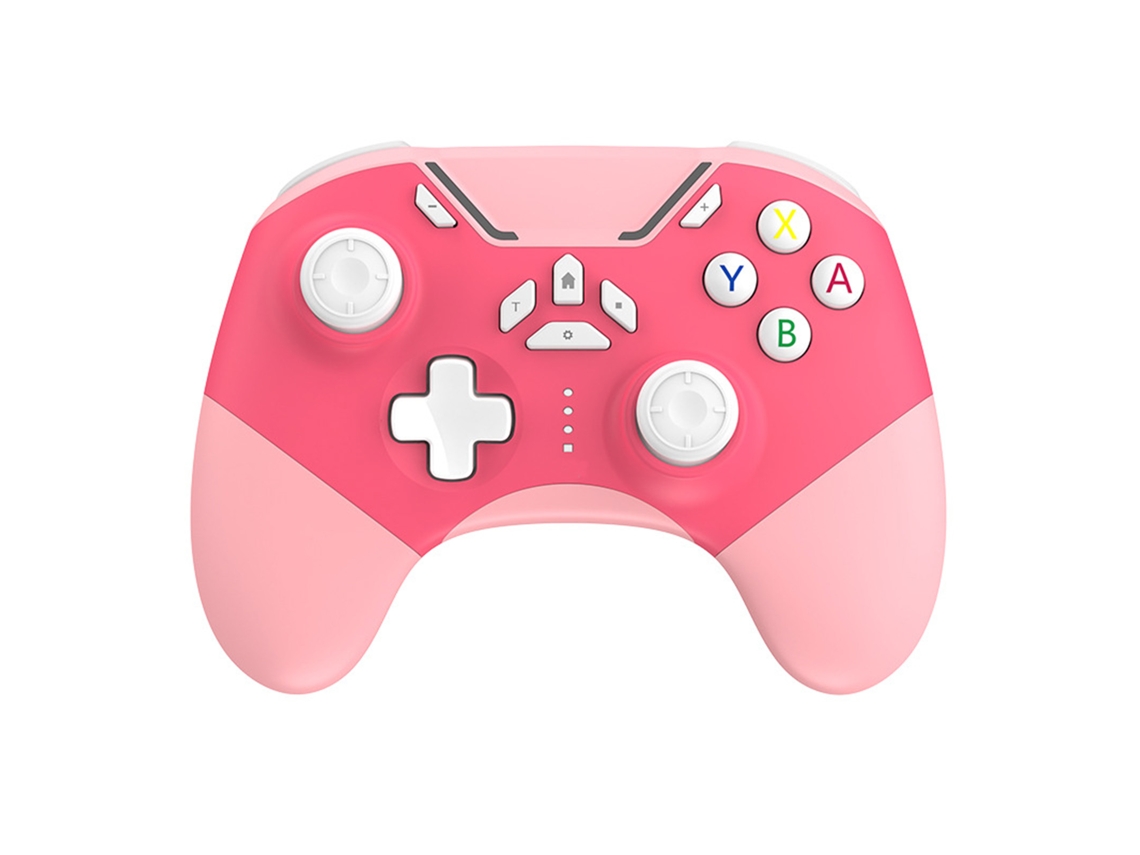 Controle Sem Fio LAXISCREED para Switch Pc Celular Rosa