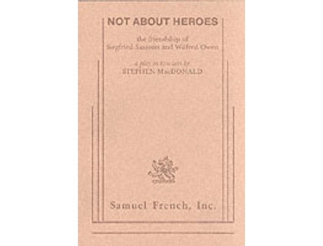 Livro not about heroes de stephen macdonald (inglês)