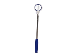 Recuperador de Pelotas de Golfe Telescópico, Aço Inoxidável, 8 Seções, Azul e Branco | S/MARCA