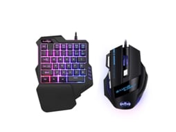 Teclado Rato Gaming JL-EIGHT G92-3Teclado Ratro para Jogos