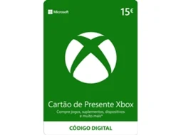 Cartão Presente XBOX Live 15 Euros (Formato Digital)