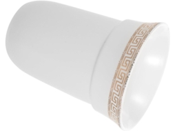 Suporte De Cerâmica Independente Para Escova De Vaso Sanitário Com Base Antiderrapante, Organizador Gokoco