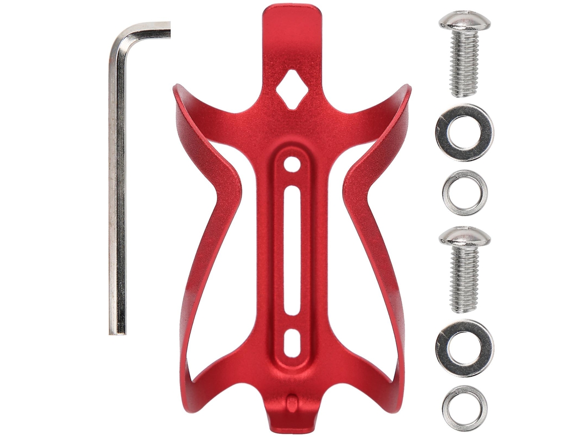 Suporte Para Garrafa De Água De Bicicleta Em Liga De Alumínio Vermelho Ztto Para Mountain Bike Slowmoose