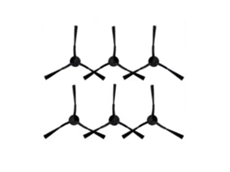 Conjunto De 6 Escovas Laterais Para Varredora Minien Mx90 Pro / Selectpro Egr-100 - Acessórios De Substituição_ozo