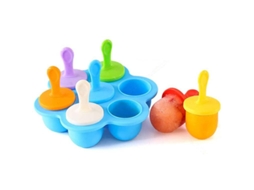 Molde para Sorvete de Picolé Silicone Moldes Diy Reutilizáveis Moulle Magnum Ideal Crianças e Adultos UISAVE