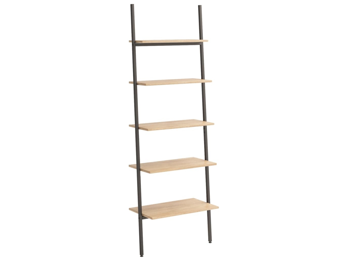 Leaning Shelf, Leaning Shelves Vidaxl Marrom Madeira Processada (n/a)
