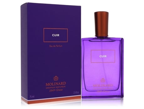 Eau De Parfum Molinard Cuir by Molinard Spray (Unisex) 2.5 oz (74 ml)