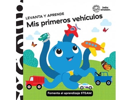 Livro Levanta Y Aprende. Mis Primeros Vehículos. Baby Einstein de Baby Einstein (Espanhol)
