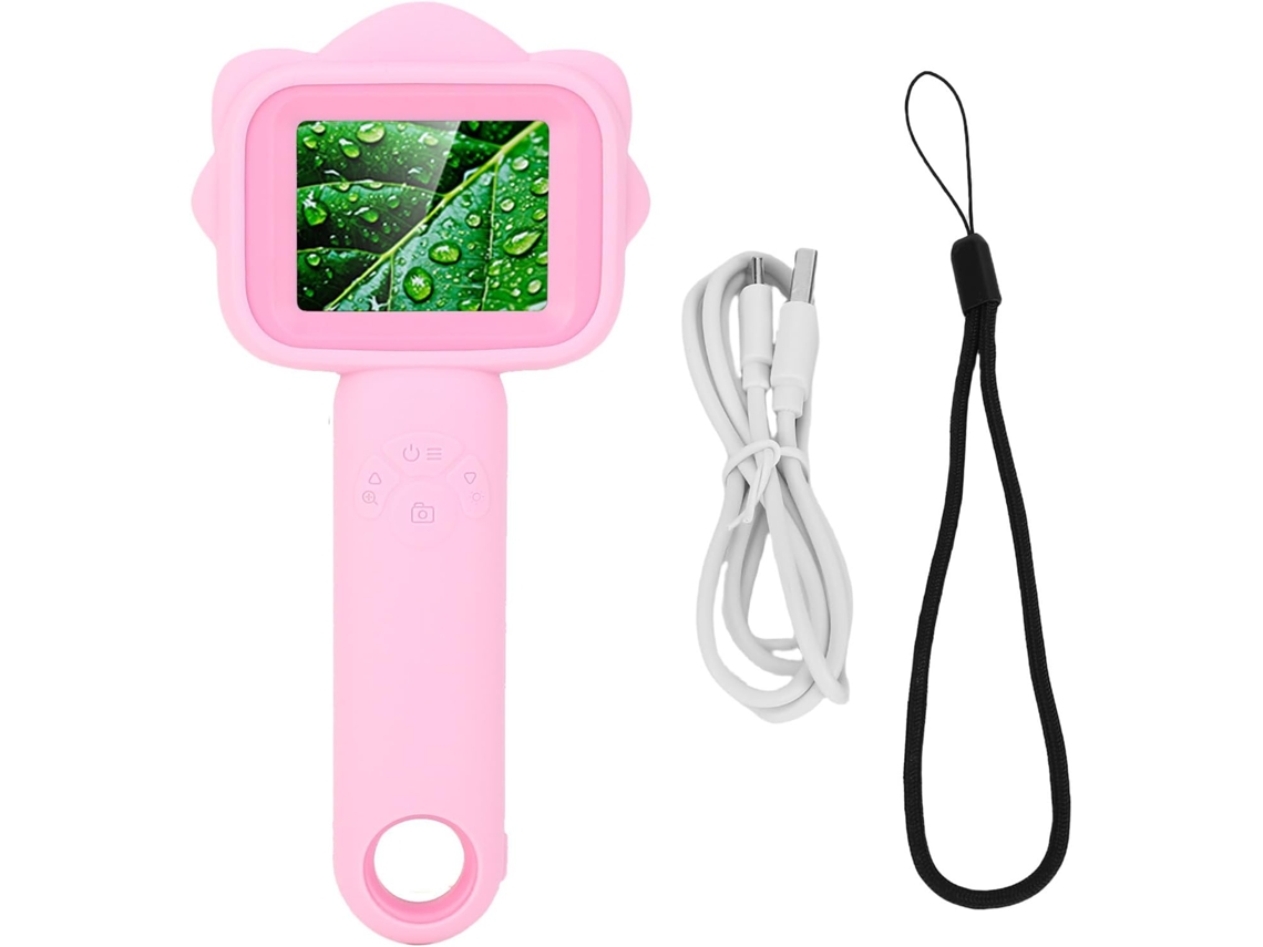 Microscópio Portátil Digital Com Luzes Led - Brinquedo Ideal Para Presente