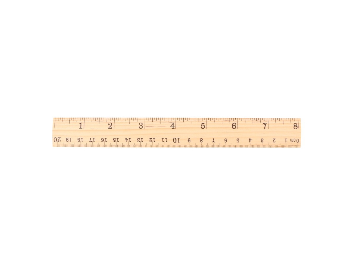Régua Dupla Face De 15cm, 20cm E 30cm, Medição Ferramenta Para Crianças, Estudantes E Materiais Desenho, Cor