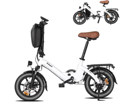 Bicicleta Elétrica Dobrável Bodywel T16 Pro 14? Mini 250w, 36v 7.8ah