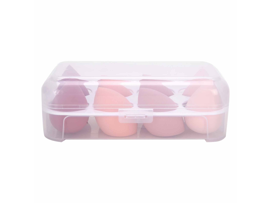 Juego de 8 esponjas de maquillaje para difuminar la base cosmética y realzar la belleza Vante