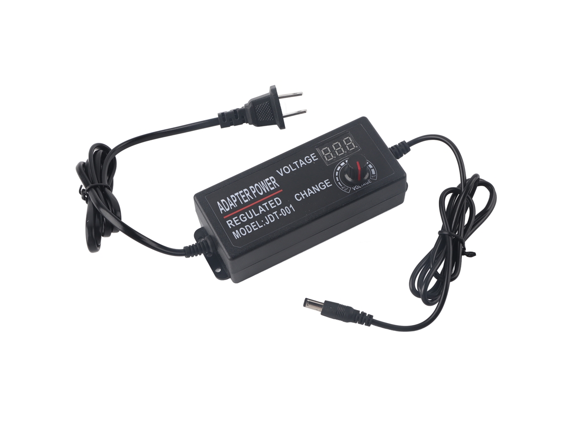 Adaptador De Corrente Ajustável Ac/dc 4-24v 1.5a Antirruído Para Fornecimento De Energia
