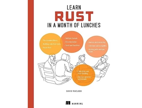 Livro Learn Rust in a Month of Lunches de David Macleod (Inglês)