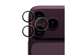 Protetor De Câmara Para Iphone 18 Pro / 18 Pro Max Com Aplicador