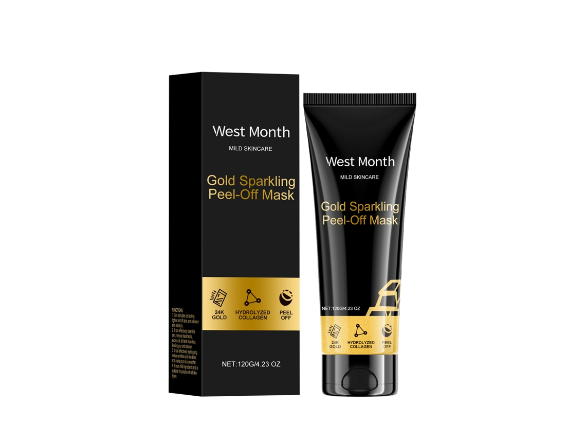 Máscara Peel off Dourada Radiante Pele Natural