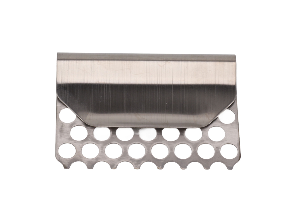 Telinha de Grelha Aço Inoxidável Filtro de Gordura Anti Fumo Fácil Limpeza Acessório Churrasco S/MARCA