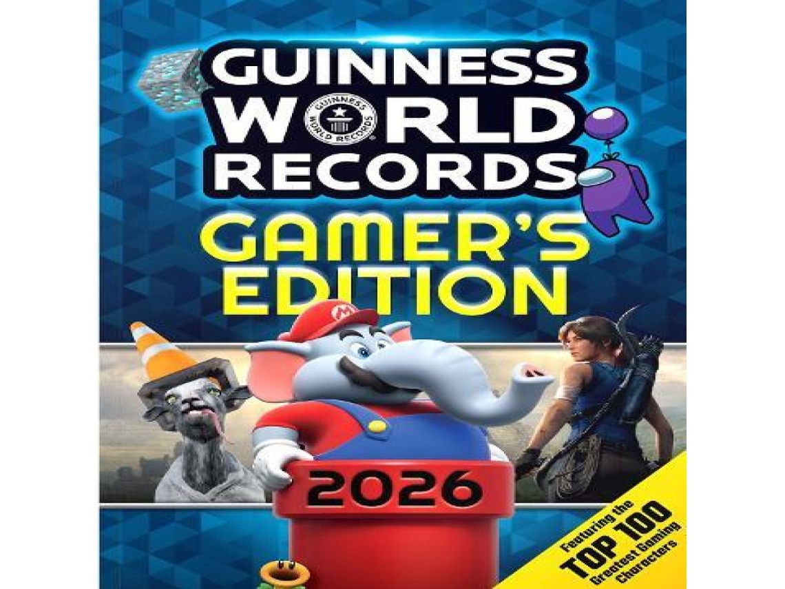 Livro Guinness World Records Gamers Edition 2026 de Guinness World Records Limited (Inglês)