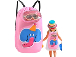 Bolsa De Natação Infantil, Grande Capacidade, Acessório De Viagem Leve Para Esportes, Academia, Camping, Etc