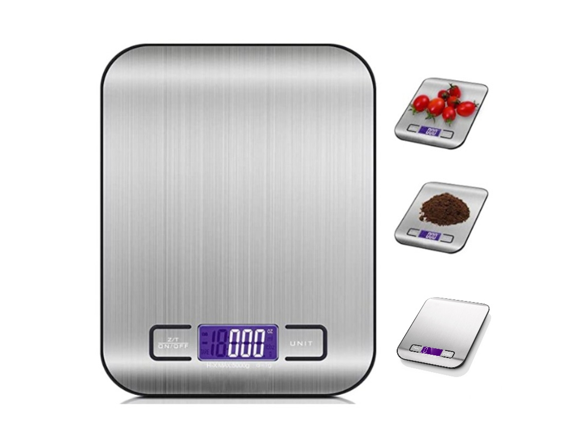 BALANÇA AQUAFORGE para café, 0,1 G, com timer e visor LCD
