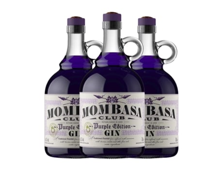 Gin MOMBASA CLUB Purple Edition (0.7 L - 3 Unidades)