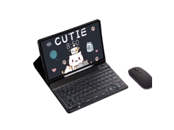 Conjunto De Capa Para Tablet + Teclado E Mouse Bluetooth (3 Peças) Compatível Com Samsung Galaxy Tab S6 Lite De 10,4"