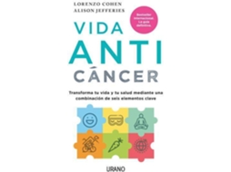 Livro Vida Anticáncer de Alison Jefferies, Lorenzo Cohen (Espanhol)