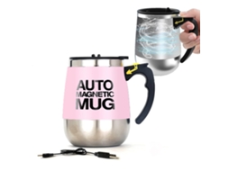 Copo Misturador Magnético POLCTRADINGSHOP (390ml, rosa)