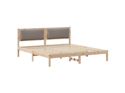 Estrutura da Cama Cinzento acastanhado 180 X 200 Cm MAISON EXCLUSIVE
