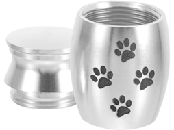 Urna Funerária Pequena em Liga Metálica para Animais de Estimação, Lembrança, Ergonômico, Uso Diário STELASPLEN