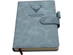 Caderno A5, 360 Páginas, Capa Dura Em Couro Sintético, Com Porta-caneta, Perfeito Para Escritório, Escola, Casa, Negócios, Escrita-aquaforge