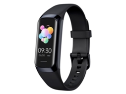 Pulseira Conectada Flame Edition 5.0 À Prova de Água Ip68 com Função Multi-Desportiva Preto