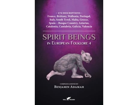 Livro Spirit Beings in European Folklore 4 de Benjamin Adamah (Inglês)