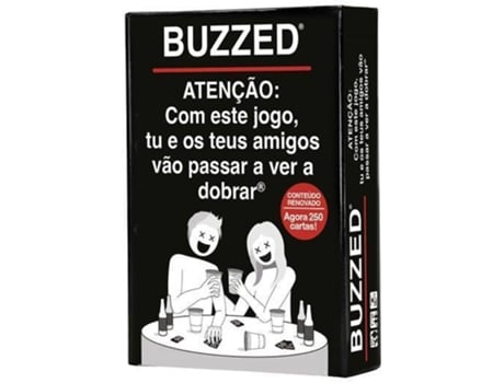 Jogo de Tabuleiro CREATIVE TOYS Buzzed (Idade Mínima: 18 Anos - Nível de Dificuldade: Baixo - Português)