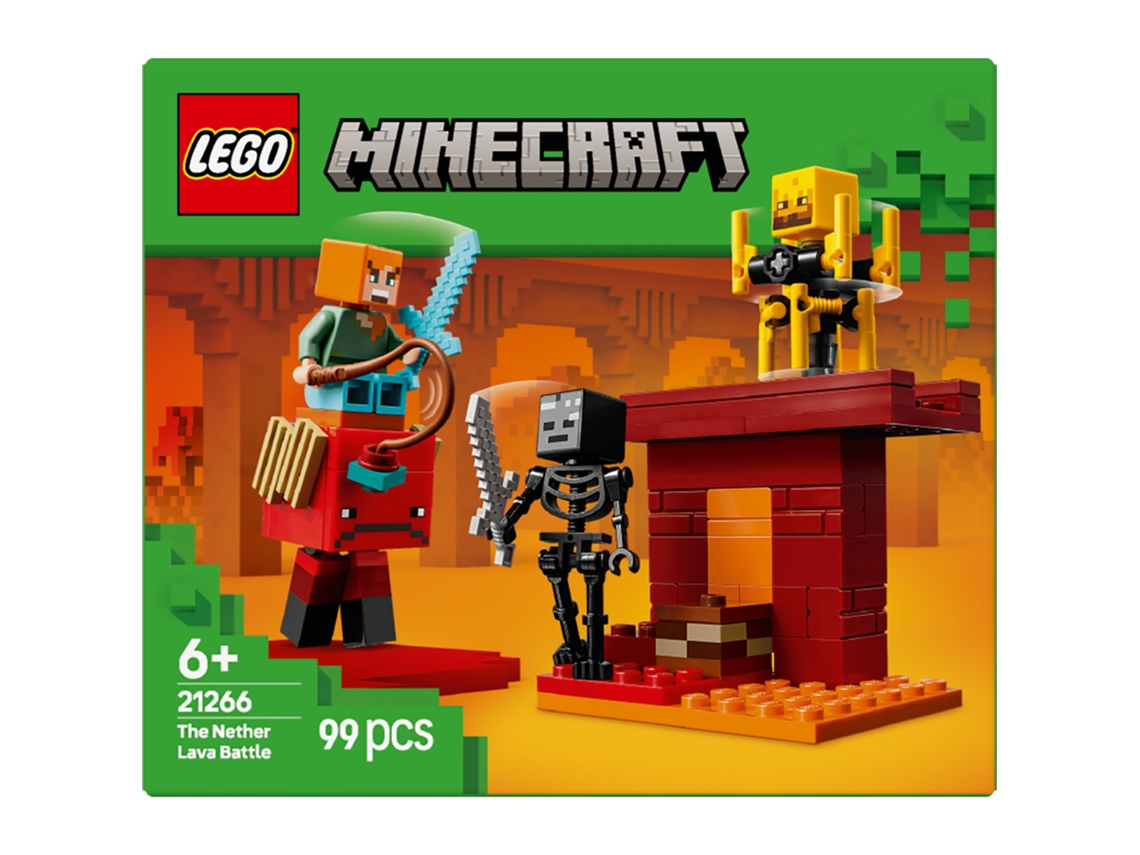 LEGO Minecraft: A Batalha da Lava do Nether - 21266