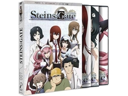 DVD Steins Gate Box 1 Parte 1 (Edição em Espanhol)