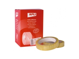 Pack de 8 Fitas Adesivas Transparentes 19mm X 66m Apli