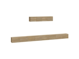 Conjunto de TV de 6 Peças Madeira Processada Carvalho Sonoma MAISON EXCLUSIVE