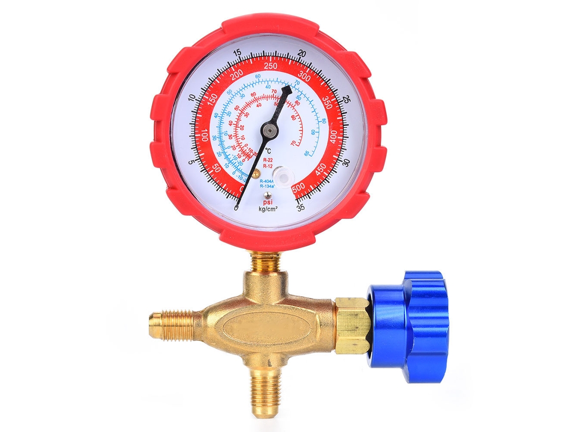 Manômetro De Pressão Para Refrigerantes De Ar Condicionado 500psi 35kg/cm² R22 R410a R134a R407c R404a