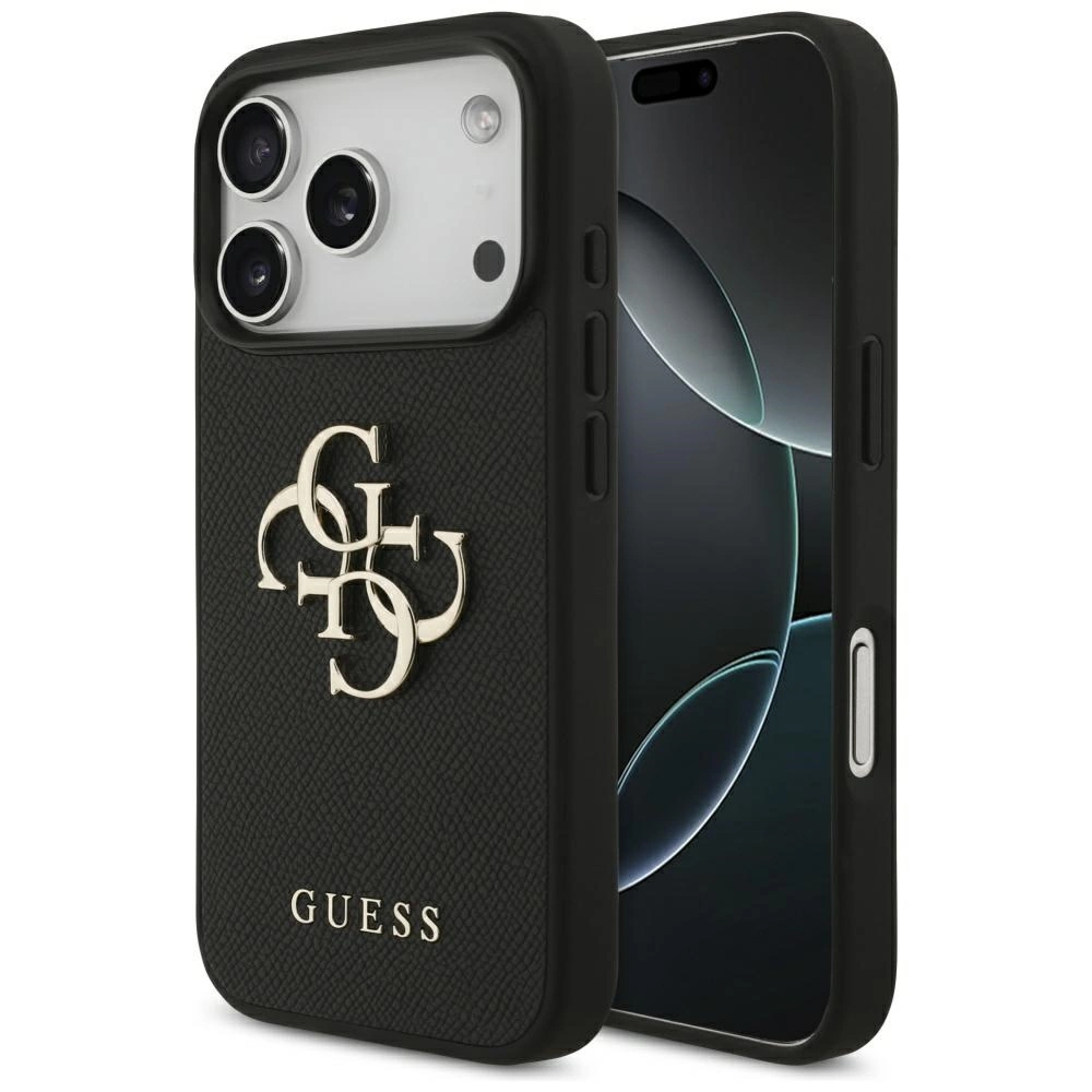 Capa Protetora Guess Case Para Iphone 17 Pro Com Estrutura Elegante