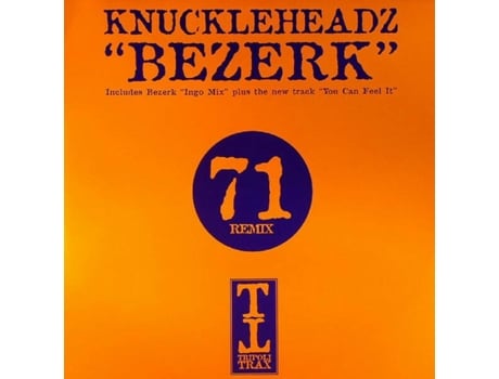 Vinil Bezerk / You Can Feel It Tripoli Trax